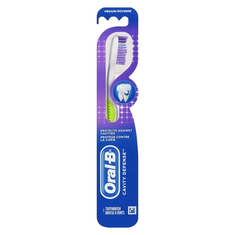 Cavity Defense Toothbrush 40 Medium