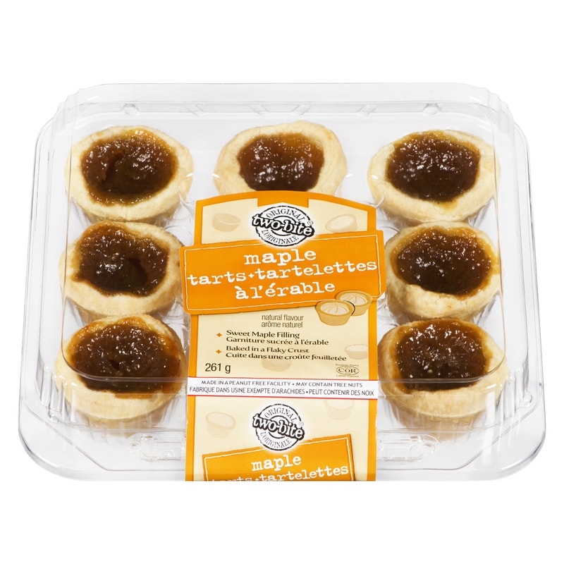 Two Bite Maple Tarts, 9 Pack