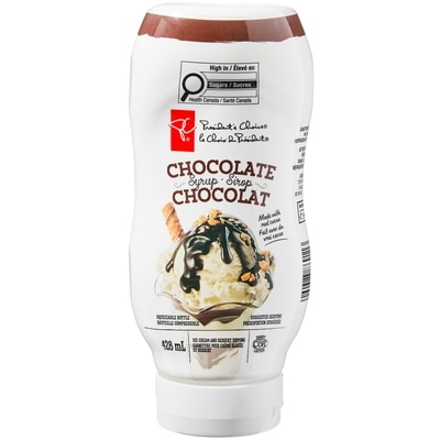 President's Choice Chocolate Syrup 428 ml, $1.40/100ml