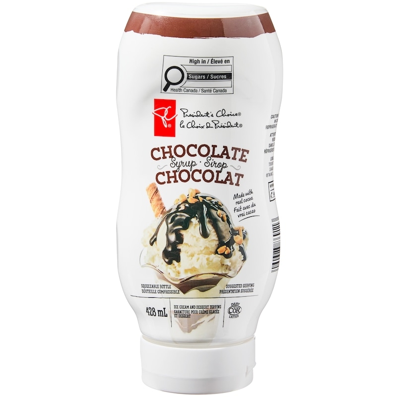 President's Choice Chocolate Syrup - 428 ml | Zehrs
