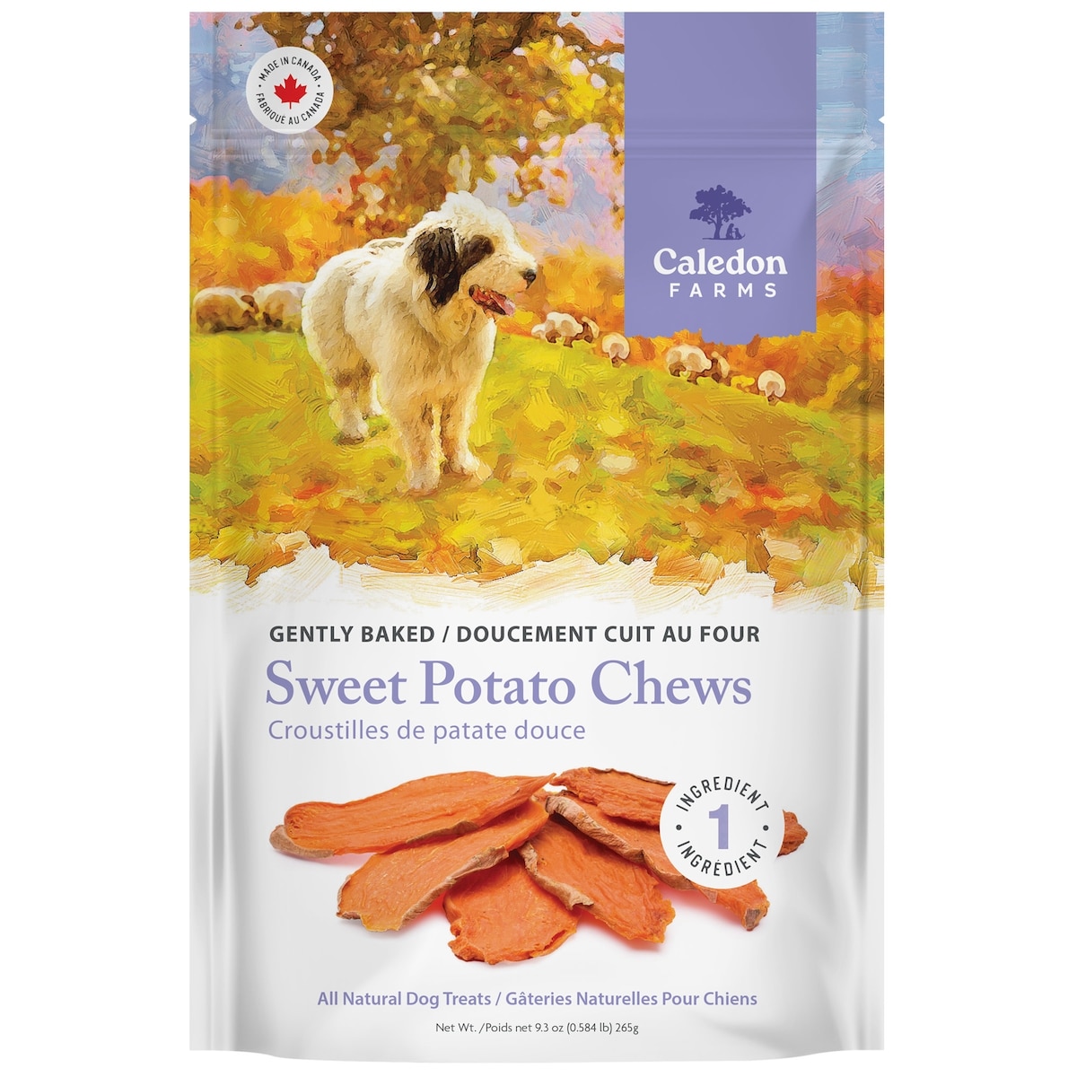 Caledon Farms Dog Treats Sweet Potato Chews