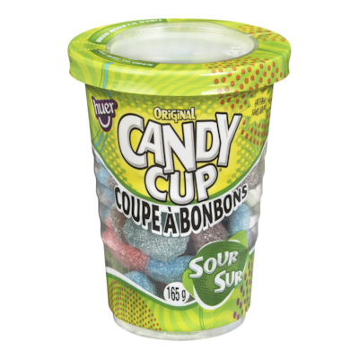 Huer Jujubes assortis Goody Cup 165 g, 1,51 $/100g