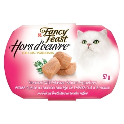 Purina Hors d'Oeuvre Steamed Wild Alaskan Salmon Appetizer 57 g, $3.67/100g