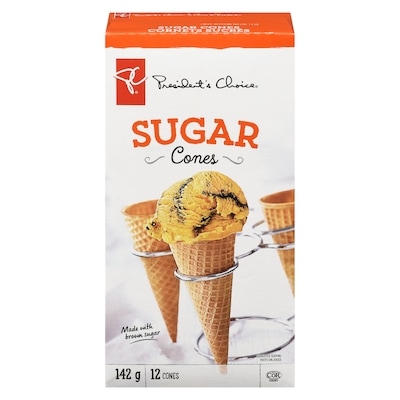 President's Choice Sugar Cones  142 g, $1.96/100g