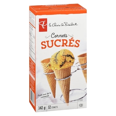 Cornets sucrés