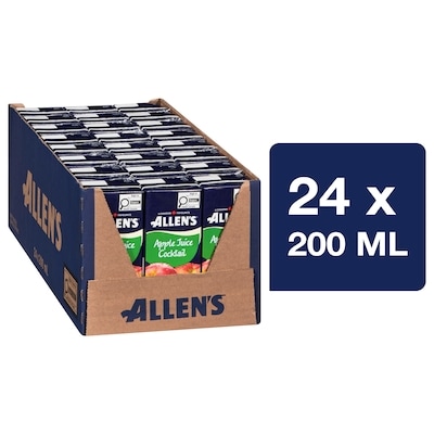 Allen's Apple Juice Cocktail 24x200.0 ml, $0.18/100ml