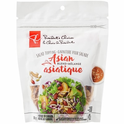 le Choix du Président Garniture pour salade, mélange asiatique 100 g, 4,29 $/100g
