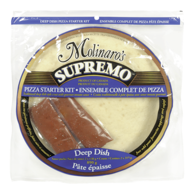 Molinaro's Pizza Starter Kit, Deep Dish 890 g, $0.25/100g