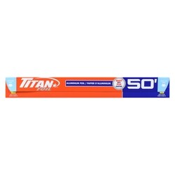 Titan Aluminum Foil Heavy Duty 30.5 Cm X 15.24 M (4.65 M²) - 1 ea