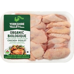 null Organic Split Chicken Wings $17.62/1kg $7.99/1lb