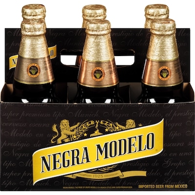 Modelo Negra Modelo, Case (ID required at pick-up) 6x355.0 ml, $0.70/100ml