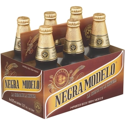 Modelo NEGRA MODELO caisse (Pièce d’identité requise au moment du ramassage) 6x355.0 ml, 0,70 $/100ml