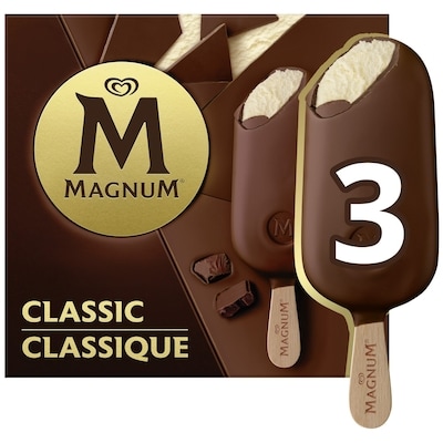 Magnum Classic Ice Cream Bar 3x100.0 ml, $2.33/100ml