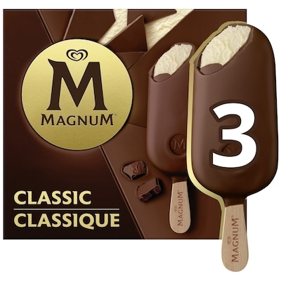 Magnum Barre de Crème Glacée Classique 3x100.0 ml, 2,33 $/100ml
