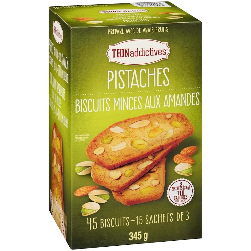 Kosher Thinaddictives Pistachio Almond Thins