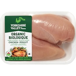 null Poitrine de poulet biologique, désossée et sans peau 35,25 $/1kg 15,99 $/1lb