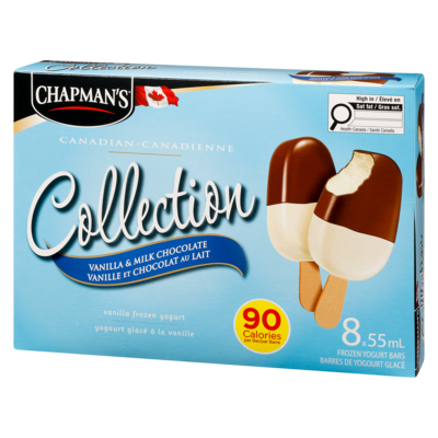 Chapmans Canadian Collection Vanilla & Milk Chocolate Frozen