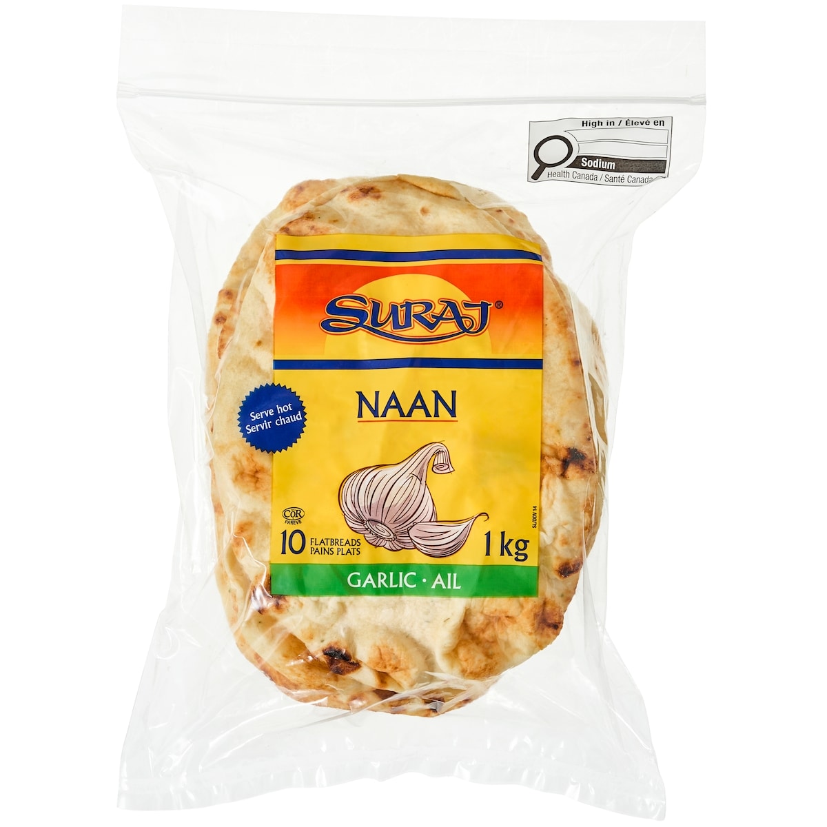 Suraj Garlic Naan Flatbreads