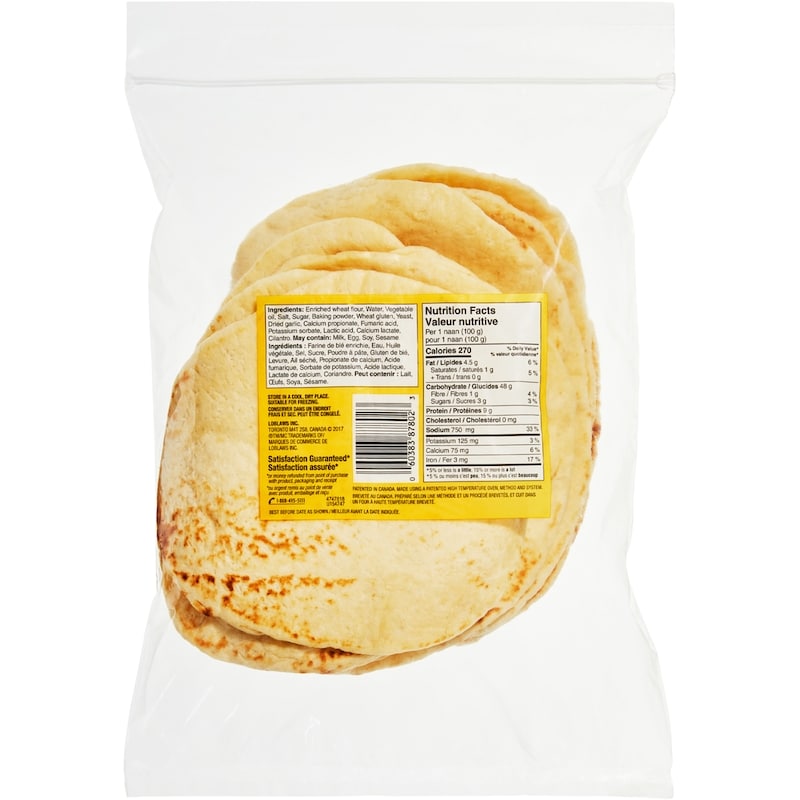 Naan Garlic Flatbreads