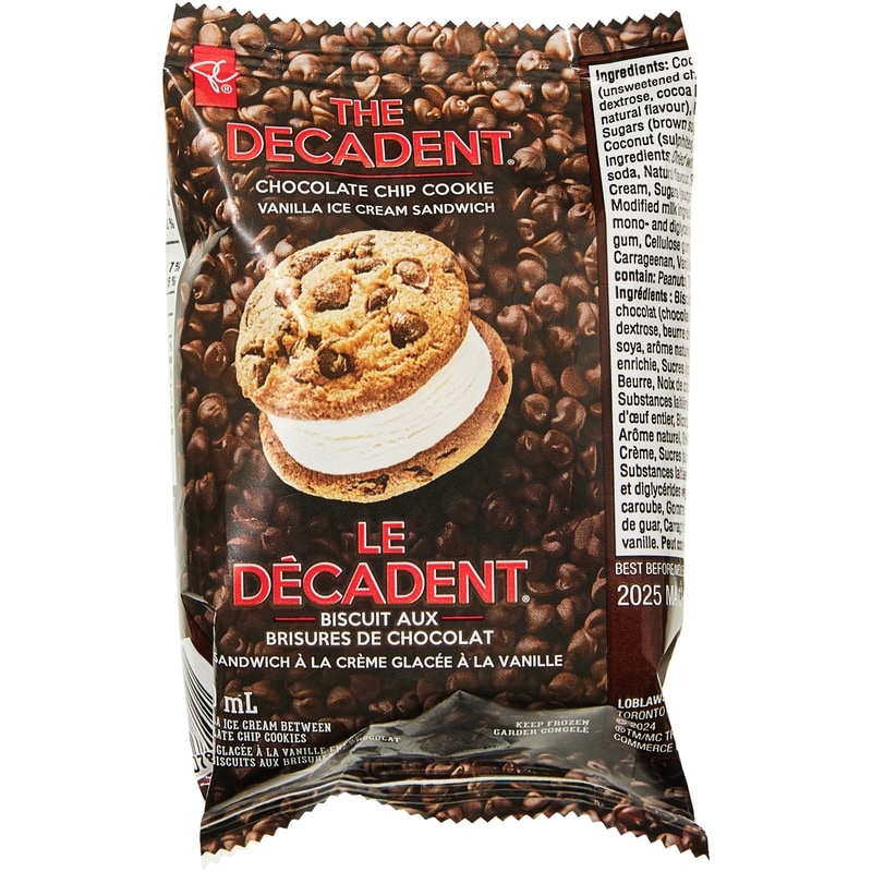 The Decadent Chocolate Chip Cookie Vanilla Ice Cream Sandwiches