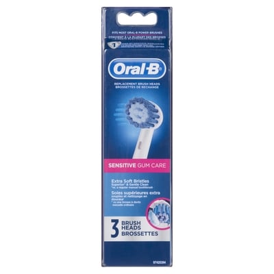 Oral B Professional Sensitive Gum Care Refills, 3 Brush Heads 3 ea, $10.50/1ea