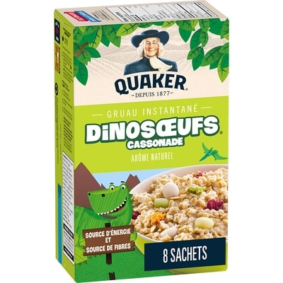Quaker Gruau instantané Dinosœufs 304 g, 1,71 $/100g