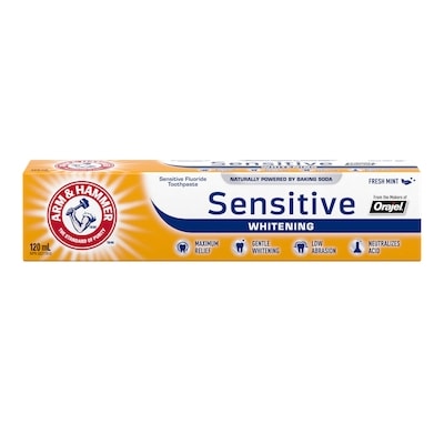 Arm & Hammer Dentifrice blanchissant Pro Sensitive 120 ml, 2,08 $/100ml