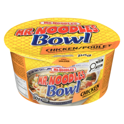 Mr Noodles Noodles in a Bowl, Chicken 110 g, $1.81/100g