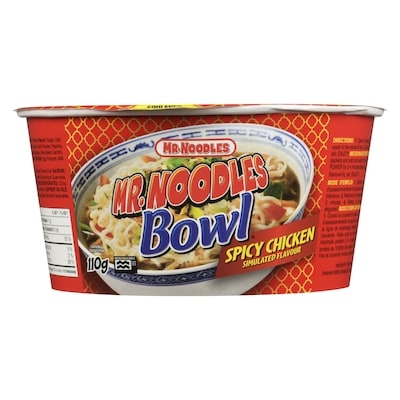 Noodles in a Bowl, Spicy Chicken