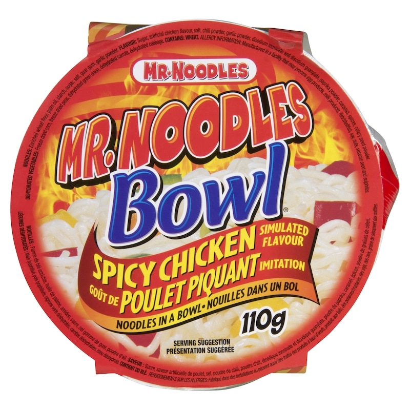 Noodles in a Bowl, Spicy Chicken