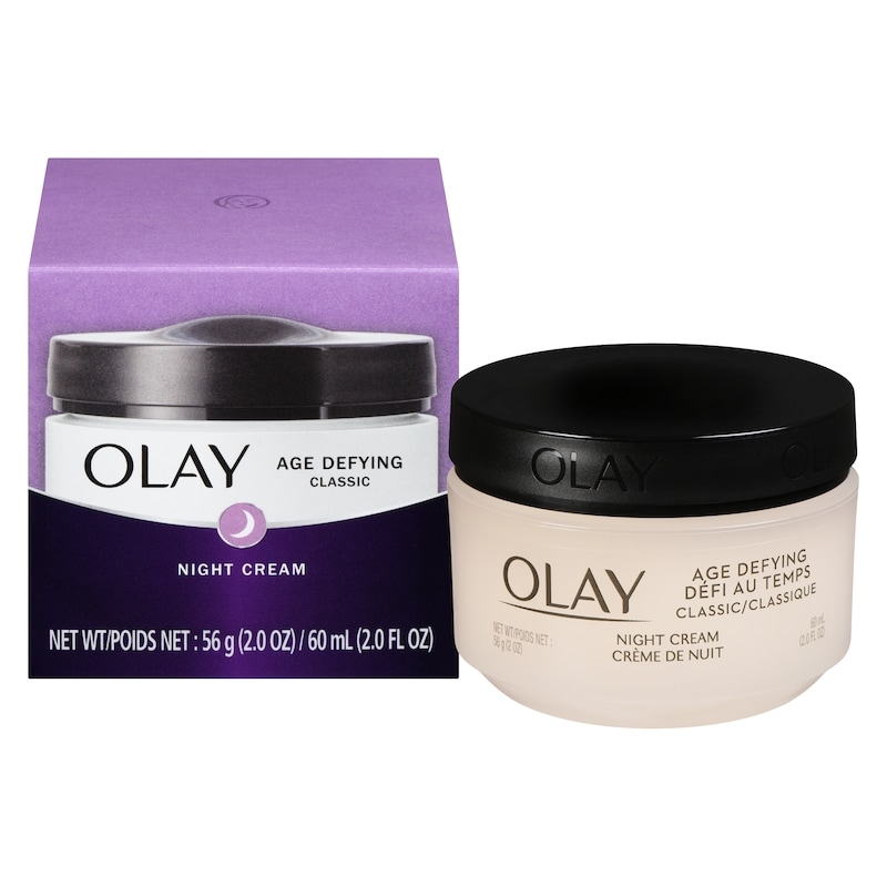 Olay Age Defying Classic Night Cream, Face Moisturizer 60 mL - 60