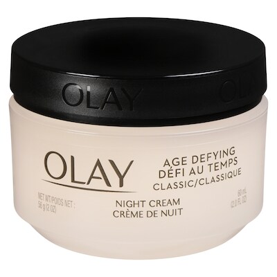 Olay Crème de nuit classique, hydratant pour le visage Défi au temps, 60 mL 60 ml, 27,18 $/100ml