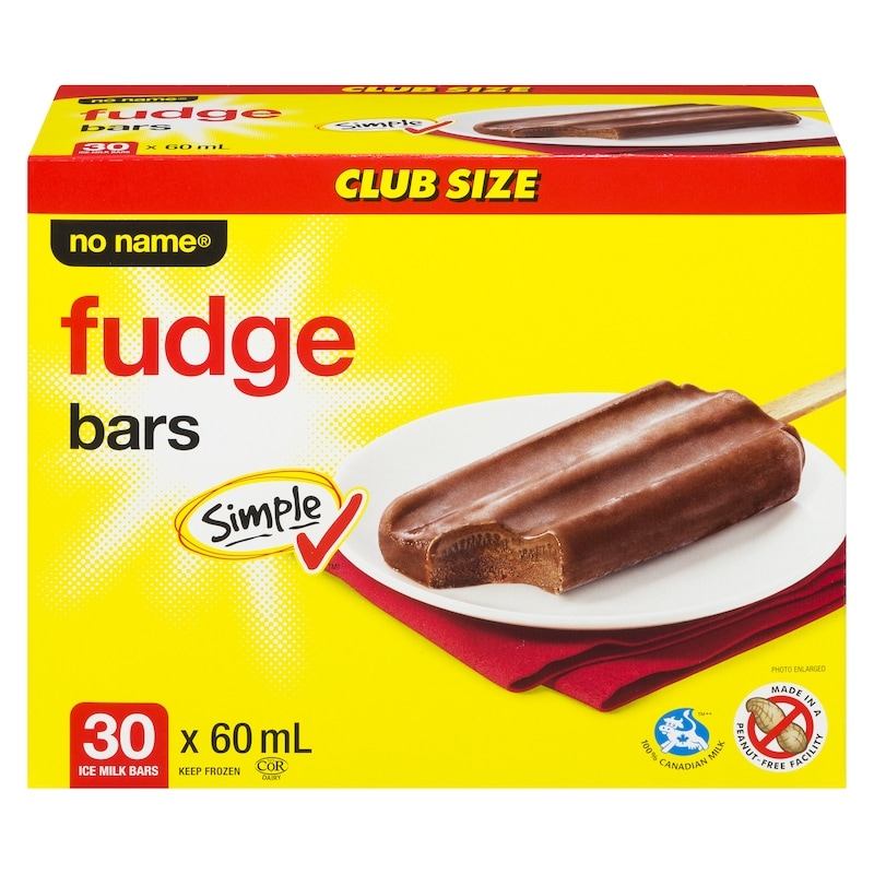 No Name Ice Milk Fudge Bars - 30x60.0 ml | Zehrs