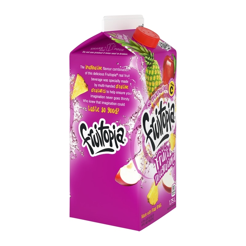 Fruit Juice Fruit Integration Gable top