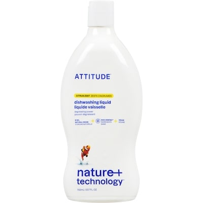 Attitude Liquide vaisselle 700 ml, 0,71 $/100ml
