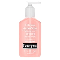 Oil Free Acne Face Wash, Pink Grapefruit Facial Cleanser