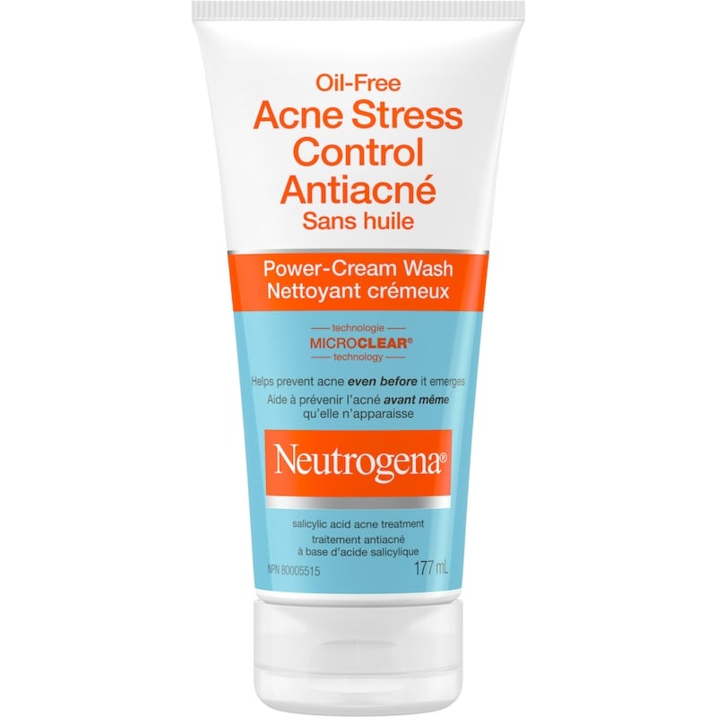 Oil Free Acne Stress Control Power Cream Wash