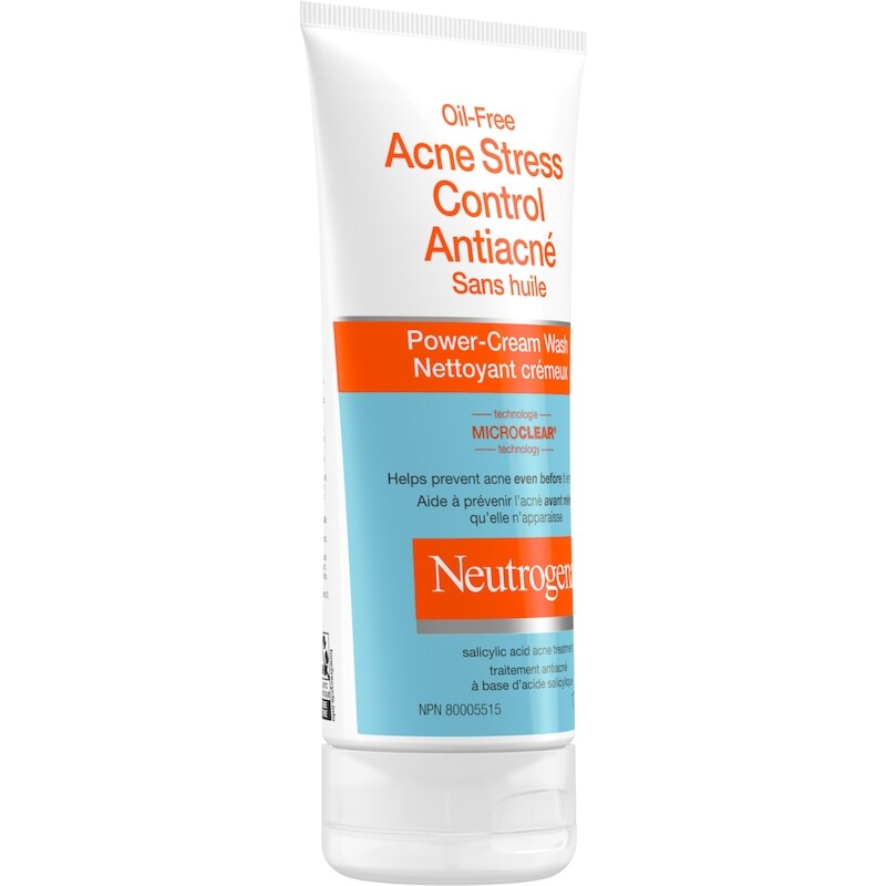 Oil Free Acne Stress Control Power Cream Wash