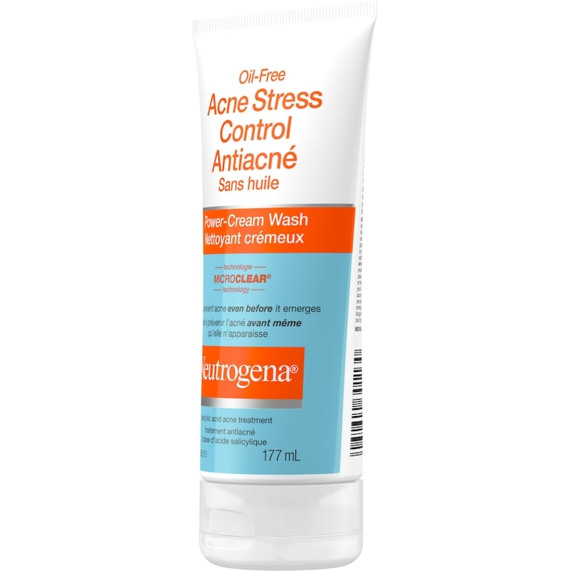 Oil Free Acne Stress Control Power Cream Wash