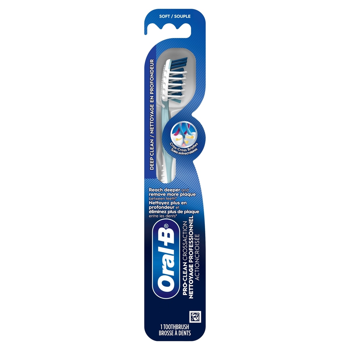 Oral B CrossAction Pro-Health Toothbrush, Soft 1 ea, $6.99/1ea