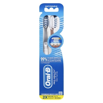 Oral B Pro-Health All in One Toothbrush, Soft, 2 count 2 ea, $5.50/1ea