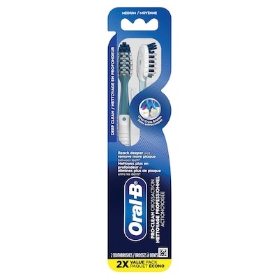 Oral B Pro-Health All in One Toothbrush, Medium, 2 count 2 ea, $5.50/1ea