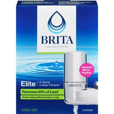 Brita On Tap Faucet Water Filter System, Chrome 1 ea, $45.00/1ea