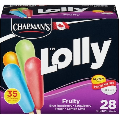 Chapmans Lolly Fruity 28x50.0 ml, $0.46/100ml