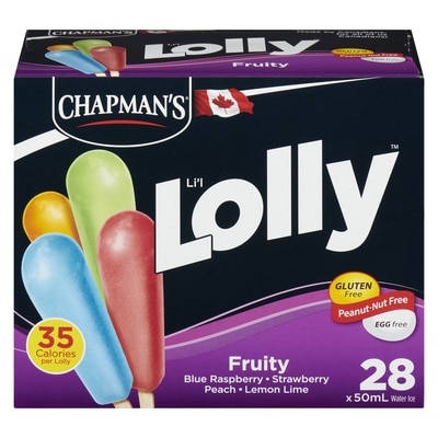 Chapmans Lolly Fruity 28x50.0 ml, $0.54/100ml