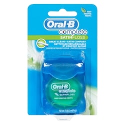 Pro Health Stages Complete SatinFloss Dental Floss, Mint, 50m