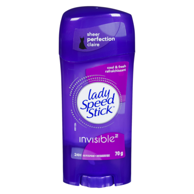 Lady Speedstick Déodorant Anti-Transpirant, Invisible, Cool Fresh 70 g, 5,00 $/100g