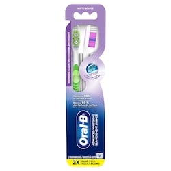 Oral B Complete Advantage 3D White Vivid Toothbrush, Soft Twin Pack 2 ea, $4.00/1ea