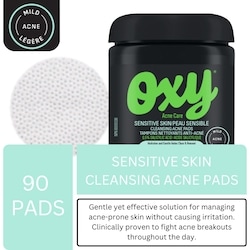 Oxy Sensitive Skin Cleansing Acne Pads - 90 ea | Fortinos