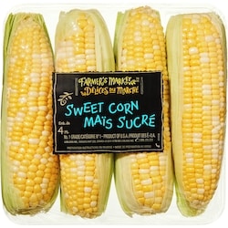 Délices du Marché Maïs sucré 4 ea, 1,50 $/1ch